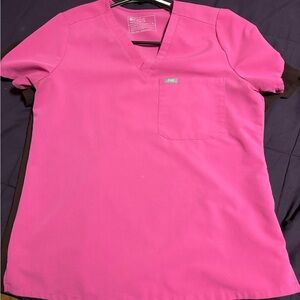 Figs Scrub Top-One Pocket